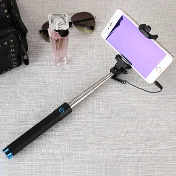 Universalus Kišeninis Laidinio Selfie Stick Nešiojamų Ištraukiamas Monopodzie Savarankiškai Polių Išmaniųjų Telefonų, Nešiojamų Kelionės Selfie Įrankis