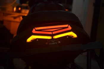 Už Benelli BJ500 BJ 500 Motociklo Priedai Integruoti savo Ruožtu Licencijos numerio apšvietimo Lemputės Stabdžio Signalas, LED Šviesos