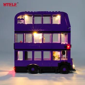 MTELE Prekės LED lemputės Komplektą Už Knight Autobusų Compatile Su 75957 (neapima Modelis)
