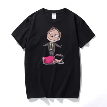 Dwightas Schrute Pirmosios Pagalbos Nepavyksta Office T Shirts Siaubo Harajuku Vyrų Animacinių Filmų T-Shirt Viršų Mados Medvilnės Trumpomis Rankovėmis Tee Marškinėliai