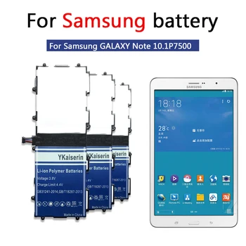 Skirtuko Bateriją, Skirtą Samsung Galaxy Note 8.0 GT-N5100 10.1 GT-N8000 Tab 2 P5100 SM P600 P601 Pro 12.2 SM P900 P901 T9500E Batteria