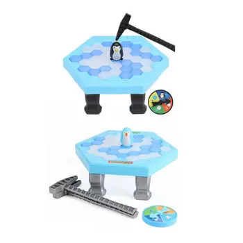 Mini Pingvinas Spąstus stalo Žaidimas Ledo Laužymas Išsaugoti Pingvinas Šalis Žaidimą Tėvų-vaikų Interaktyvių Pramogų Lentelė Žaislai