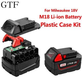 M18 6000mah Baterija Atveju Langelį 18v Li-ion Įrankių Baterijos su PCB Milwaukee M18 48-11-1815 48-11-1850 