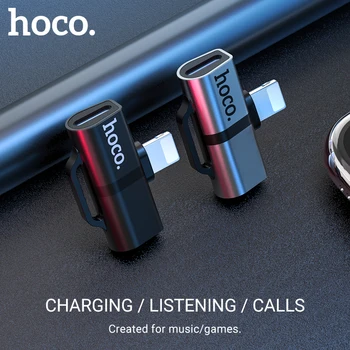 Hoco garso keitiklis raktą nuo žaibo 3,5 mm ausinių adapteris, skirtas 