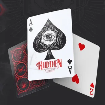 1Pcs Juokinga Pokerio PASLĖPTŲ Kortų Importo Mėgstamiausia Kolekcija Denio Magija Rekvizitai Magia Gudrybės Naujas Sandarias USPCC