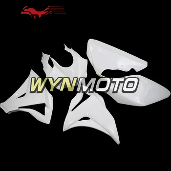 Visą Sportbike Unpainted Lenktynių Stiklo Lauktuvės Komplektas Yamaha 2016 R3 Plika Motociklą Kėbulo Naujas
