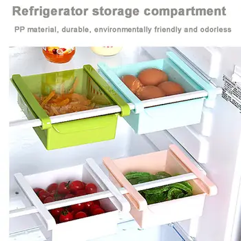 Naujas Aikštėje Šaldytuvas Laikymo Dėžutė Šviežių Tarpiklis Sluoksnis Stalčiuko Stalčių Rūšiuoti Virtuvės Reikmenys Kabinti Organizatorius