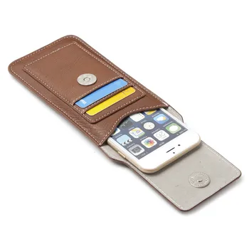 Universalus PU Oda, Paprastas Mobilusis Telefonas Krepšys iPhoneX/XS/XS Max Samsung Diržo Atveju Atsitiktinis Juosmens Paketai, Telefono Dėklas