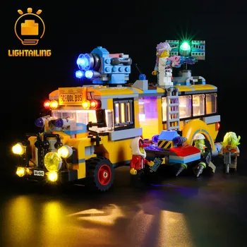 LIGHTAILING LED Šviesos Rinkinys 70423 Paranormalių Sulaikyti Autobusų 3000 Žaislas Blokai Apšvietimas Nustatyti Tik