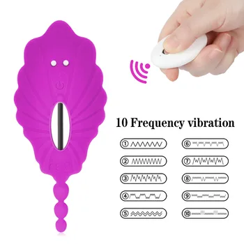 Moters Klitorio Stimuliatorius Belaidžio Nuotolinio valdymo Vibratorius G Spot Vibratorius Vibruoja Kelnaitės Sekso Žaislai Moterims, Vaginos Stimuliatorius Clit