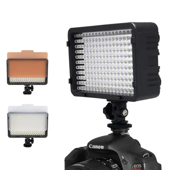 Mcoplus-168 LED Vaizdo įrašo Šviesa, Baterija DV Kameros & Canon/Nikon/ 