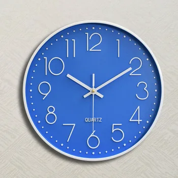 12 Colių Laikrodis Sieninis Laikrodis Namų Puošybai Kvarcinis Laikrodis Šiuolaikinės Paprastas Plastiko Kambarį Skaitmeninis Vyrų Laikrodžiai