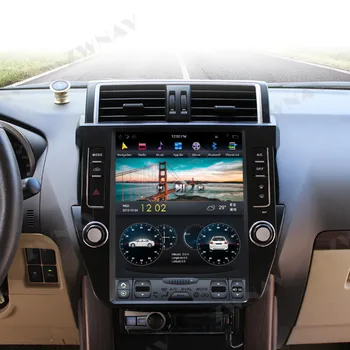 TOYOTA LAND CRUISER 150 Prado CARPLAY Android 9 4G128G Tesla Stiliaus ekrano Automobilio multimedijos Grotuvas GPS-2017