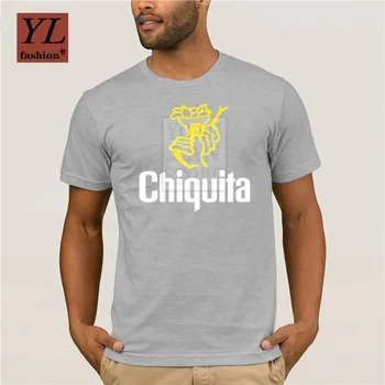 2020 metų Vasaros Mados Spausdinti vyriški marškinėliai Medvilnė Chiquita Bananų Maisto, Šviežių Vaisių Ventiliatorius Mens Trumpas rankovės Marškinėliai
