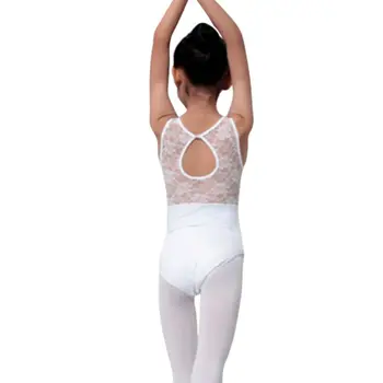 Naujausias 2019 Lady Merginos Lycra Nėrinių Bodysuit Šokių Leotard Su Atvira Nugara Baleto Dancewear Ponios Kostiumai #2019.7.23