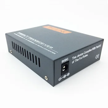 1PCS 10/100/1000M Netlink HTB-GM-03 Ryšio režimas, Dviguba Optinių Skaidulų RJ45 Enternet Media Converter 2KM Pluošto TTransceiver