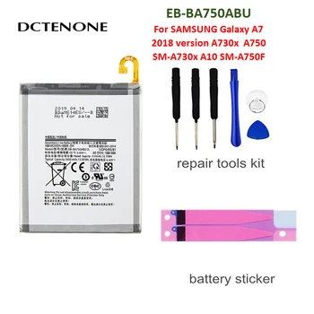 DCTENONE Bateriją EB-BA750ABU 2018 m. versija A7 SM-A730x A730x SM-A750F A10 3300mAh