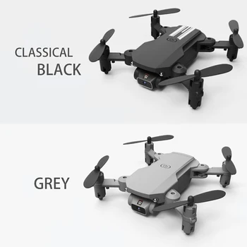 LSRC-Mini Drone 480P 1080P 4K HD Kamera, WiFi Fpv Oro Slėgio Aukščio Laikyti Juoda Ir Pilka, Sulankstomas Quadcopter RC Dron Žaislas