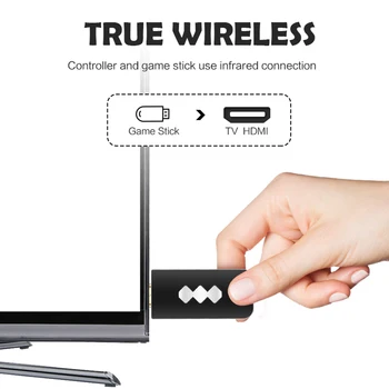 TV Vaizdo Žaidimų Konsolės, Žaidimai, Y2-HD HDMI Built-in 568 Wireless Gamepad Dual žaidėjų Žaidimo Pramogos Prekes