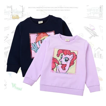 Vaikams nešioti pavasarį, rudenį marškinėlius (T-shirt animacinių filmų pakeisti spalva china decal ilgomis rankovėmis kailis medvilnės 2020 kokybės vaikų drabužiai