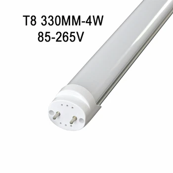 T8 LED Vamzdžių G13 Šviesos Bi-pin 344mm 4W 450mm 6W110V 220V 230V 1FT 1.5 FT LED Lempos T8 Matinio padengti Balasto apeiti Matinio stiklo dangtis