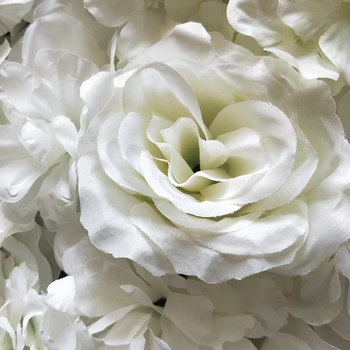 WICCA Šilko Rožė Gėlių Namų Dekoro balta Dirbtinių Gėlių, Vestuvių Papuošimas, Gėlių Sienos Romantiška Vestuvių Fonas Dekoras